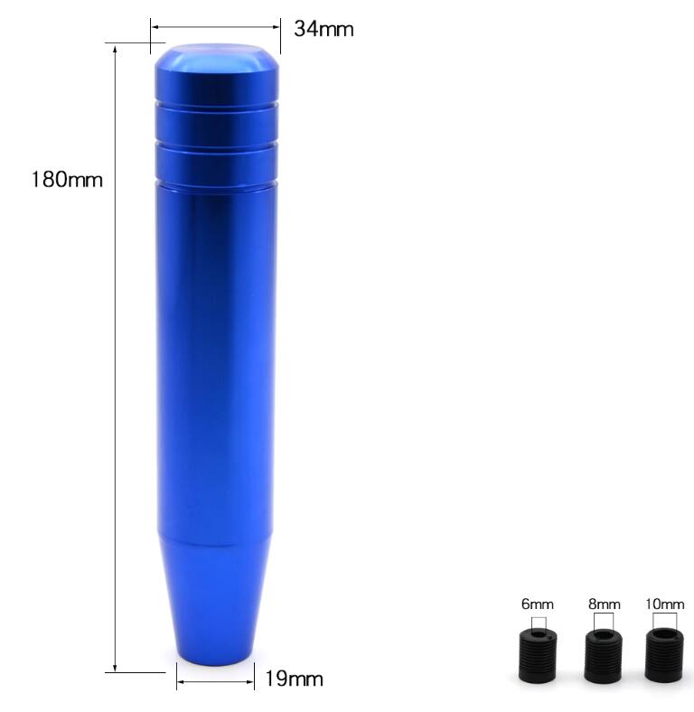 18 cm Extended Long Manual Transmission Gear Knob MUGEN