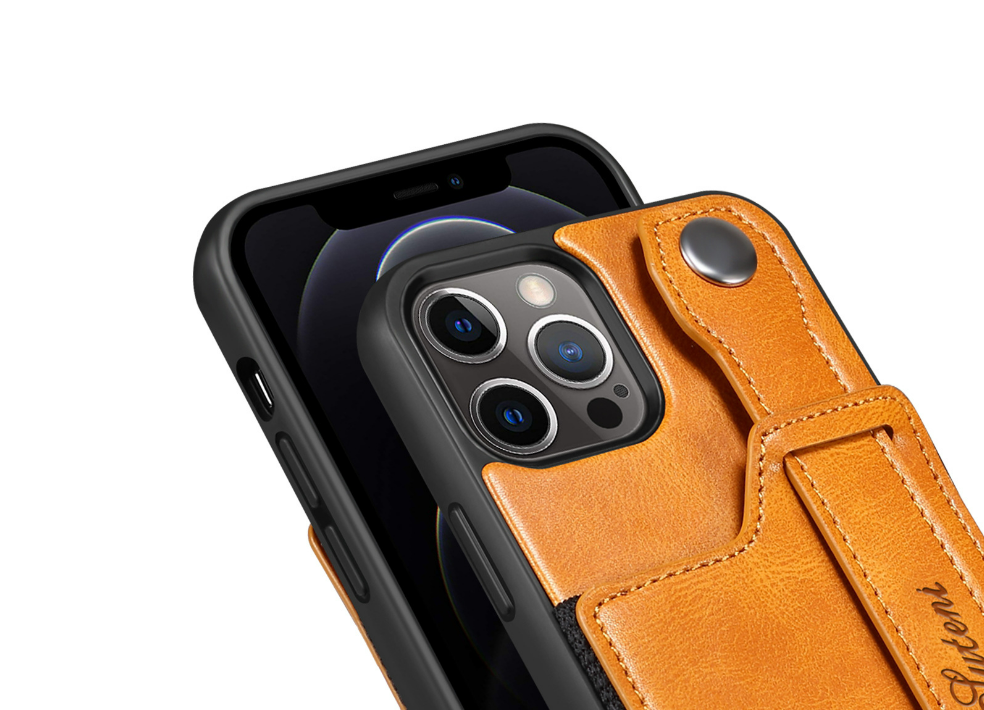 iPhone 14 Pro Case Leather Case Card Holder