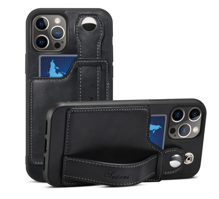 iPhone 14 Pro Case Leather Case Card Holder
