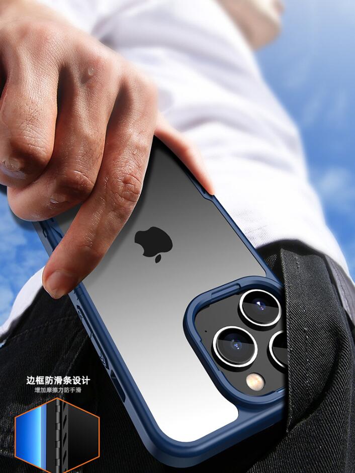 iPhone 14 Pro Shockproof Bumper Ring Holder Hybrid Cover