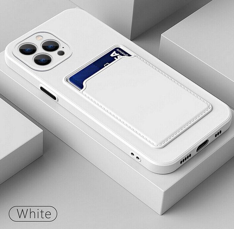 iPhone 14 Pro Card Holder TPU Back Phone Cover