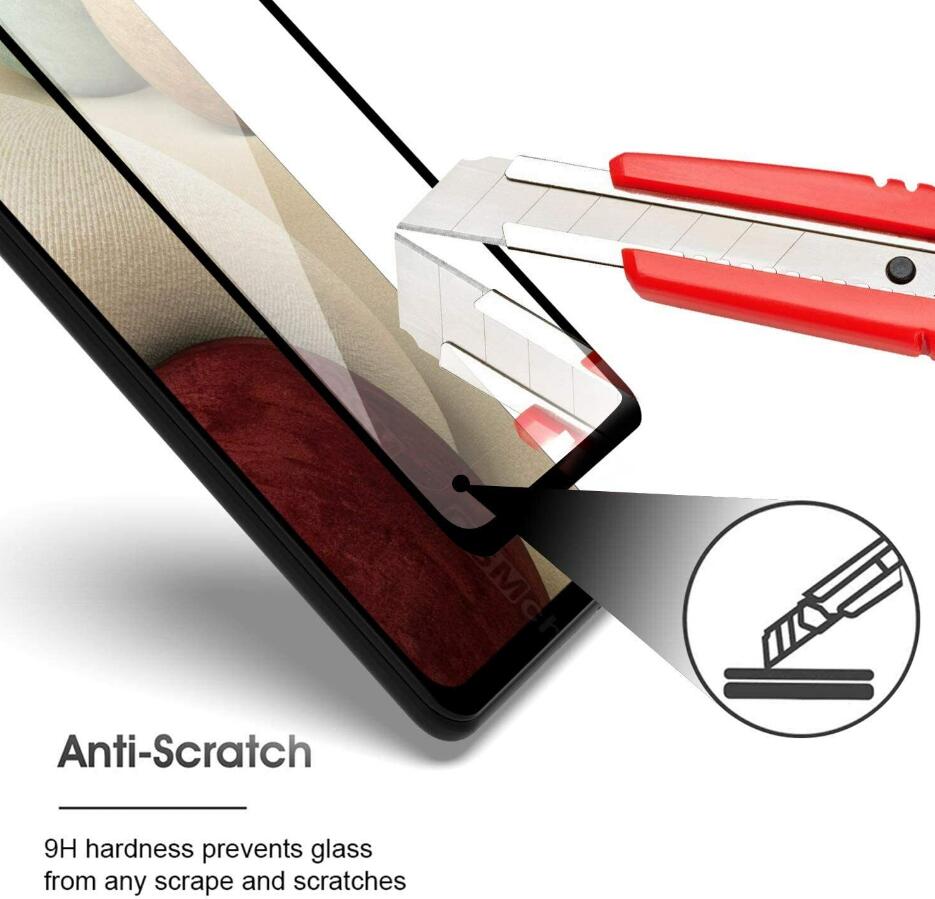Samsung Galaxy A03 Core full screen Tempered Glass Protector Samsung Galaxy A03 Core full screen Tempered Glass Protector