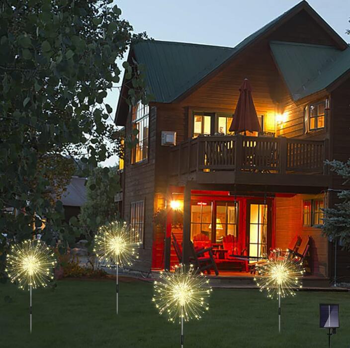 Solar Fireworks Lamp Solar Light 120 LEDs