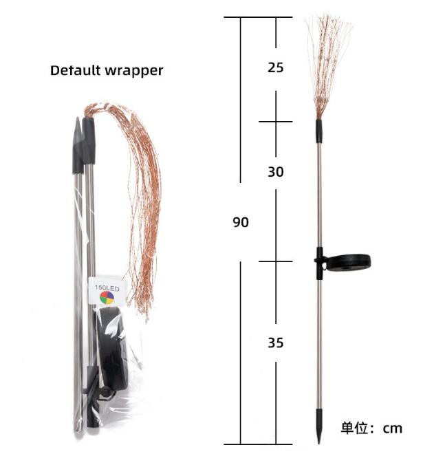Solar Fireworks Lamp Solar Light 120 LEDs
