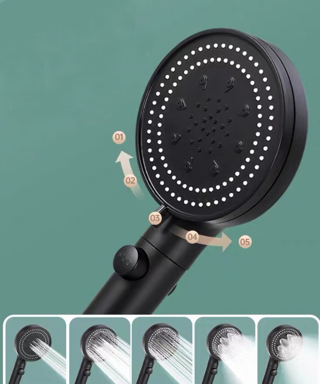 Water Saving Shower Head Black Shower Head
