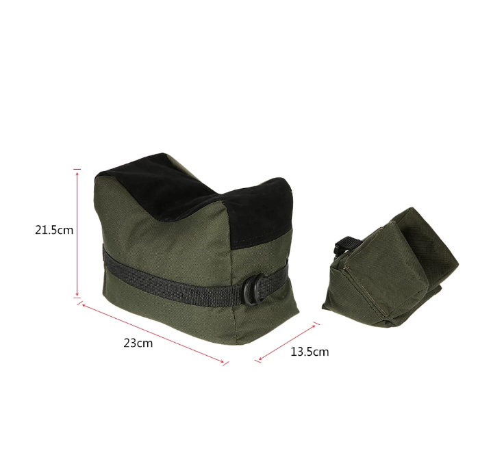 Sniper Shooting Bag Gun Front Rear Bag