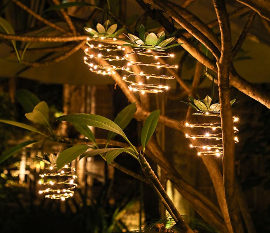 Solar Outdoor Light Garden Light Pineapple Shaped Light