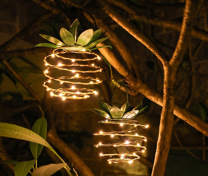 Solar Outdoor Light Garden Light Pineapple Shaped Light