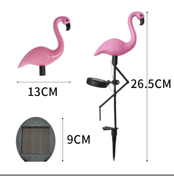 Solar Outdoor Light Garden Light Flamingo Shaped Light