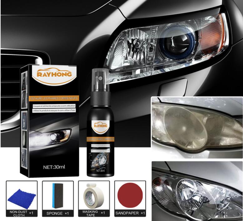 Car Headlight Polishing Kit