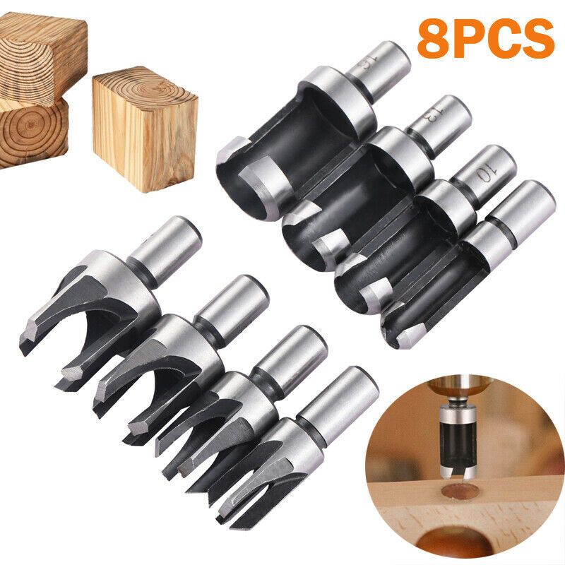Wood Plug Cutters Drill Bit Set