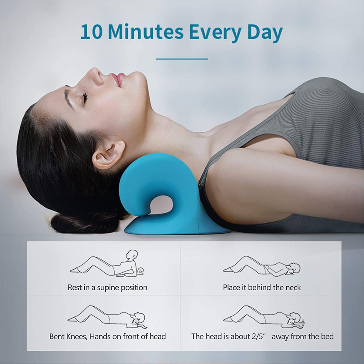 Neck Stretcher Neck Relaxer Pillow Cervical Traction