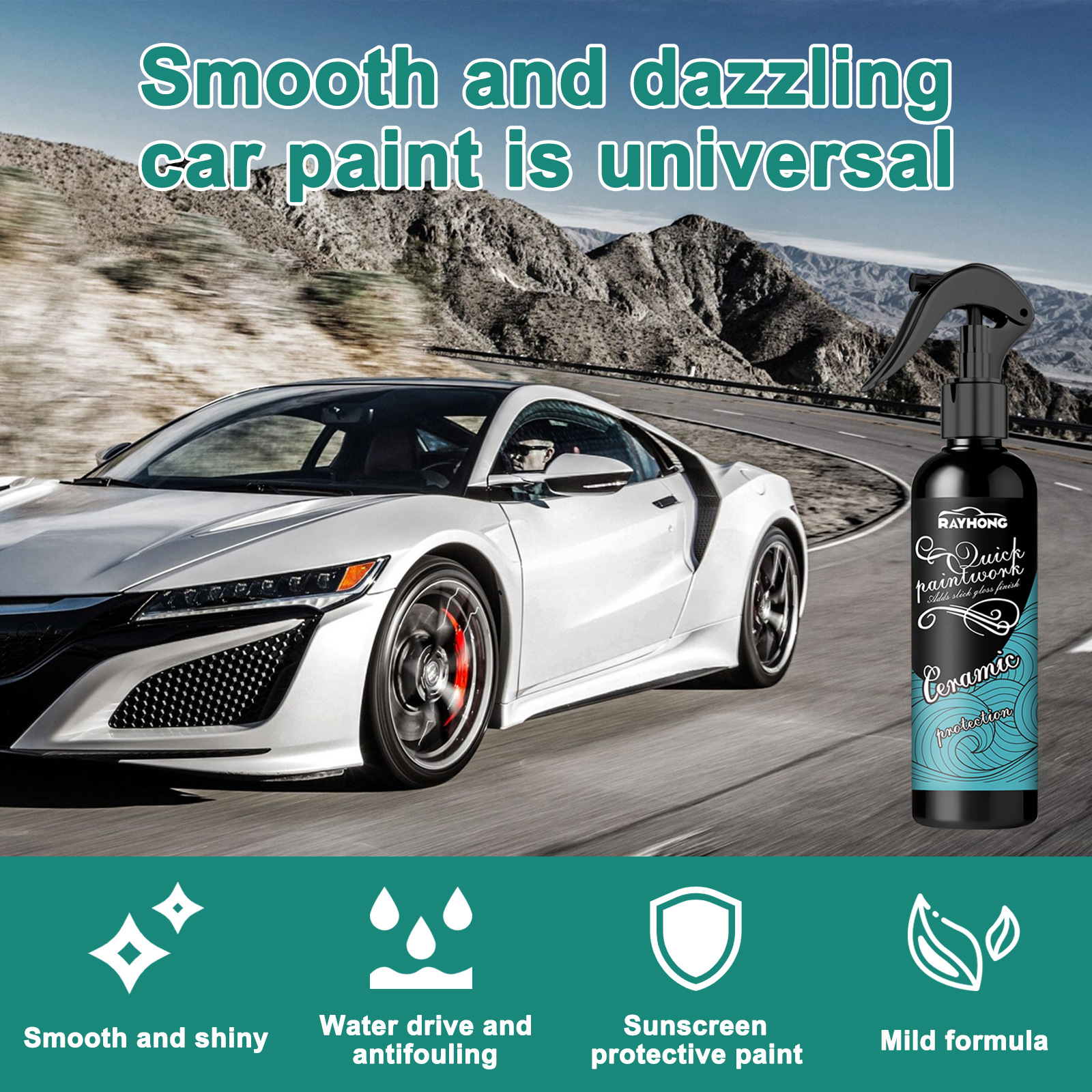 Ceramic Spray Car Polish Spray Car Nano Spray