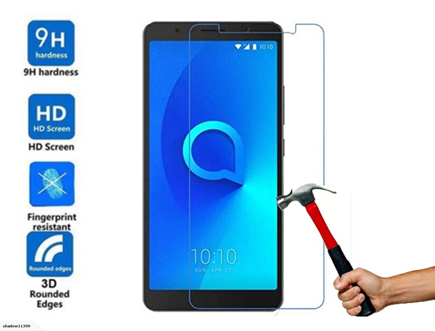 Vodafone smart P12 Tempered Glass protector
