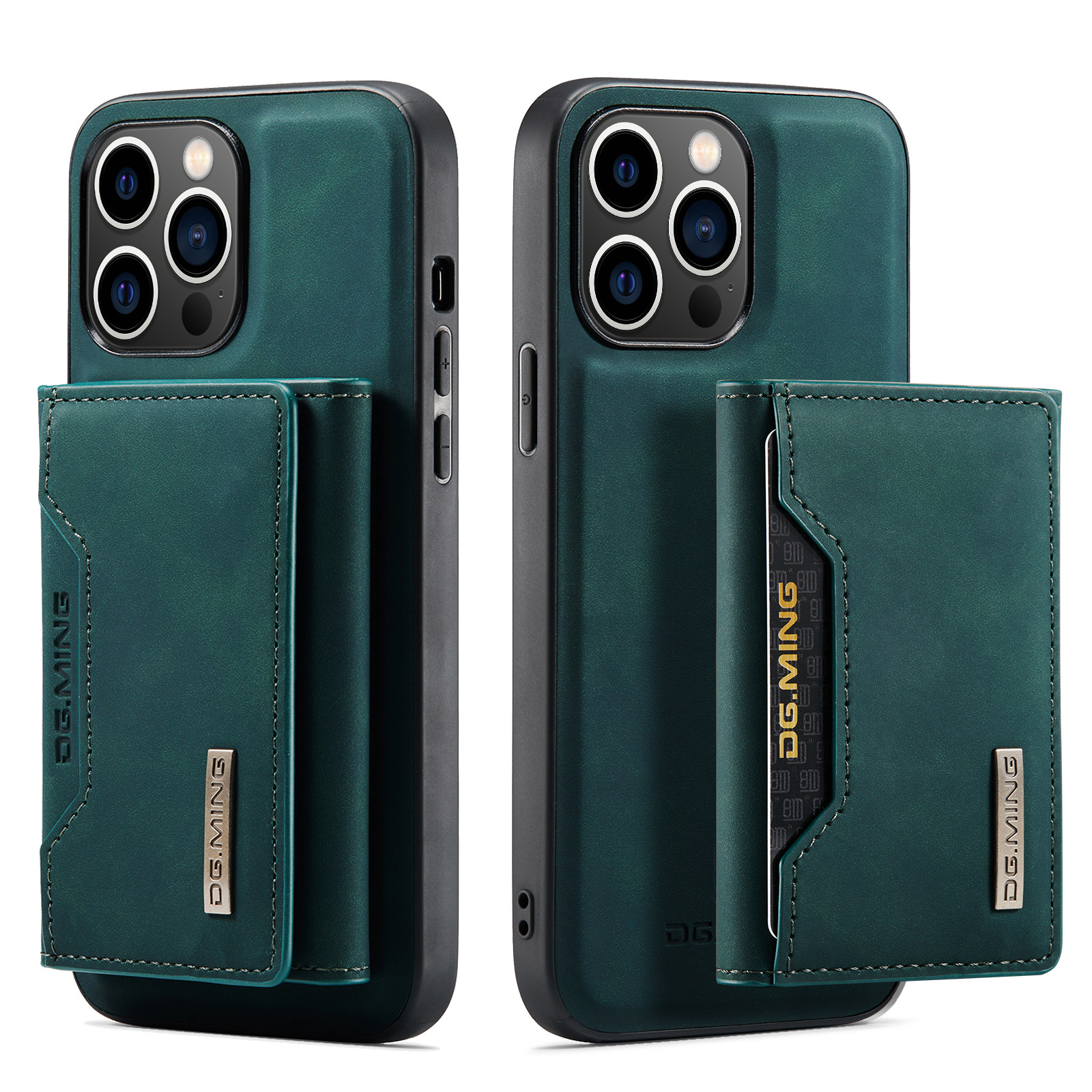 iPhone 14 Pro Case Detachable Wallet Back Case