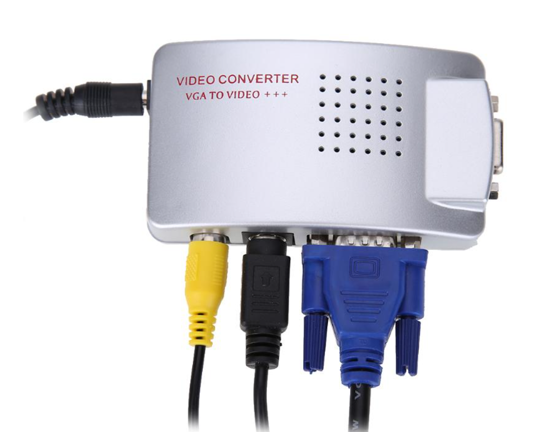 PC VGA to TV RCA Composite S-video Converter Box PC VGA to TV RCA Composite S-video Converter Box