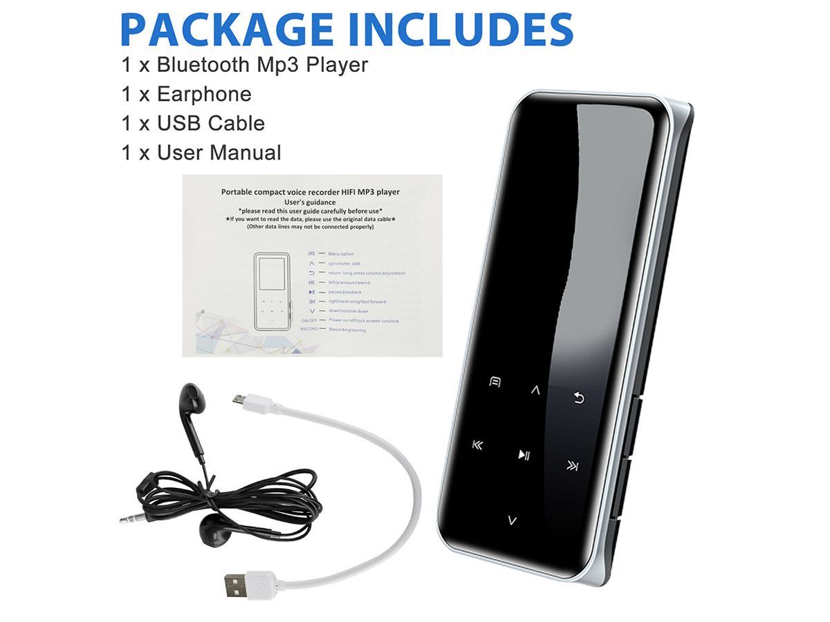 Portable Rechargeable MP4 Player 8GB Portable Rechargeable MP4 Player 8GB