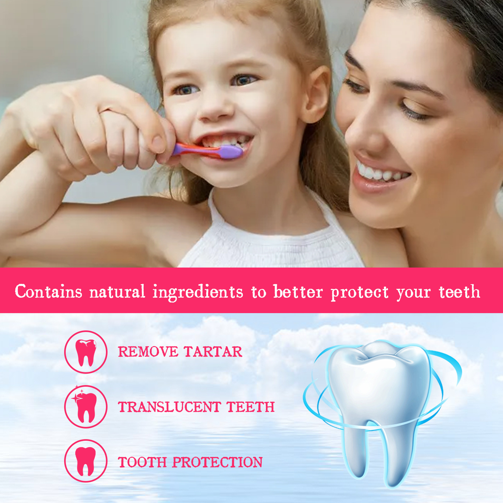 Kids Foam Toothpaste Blueberry
