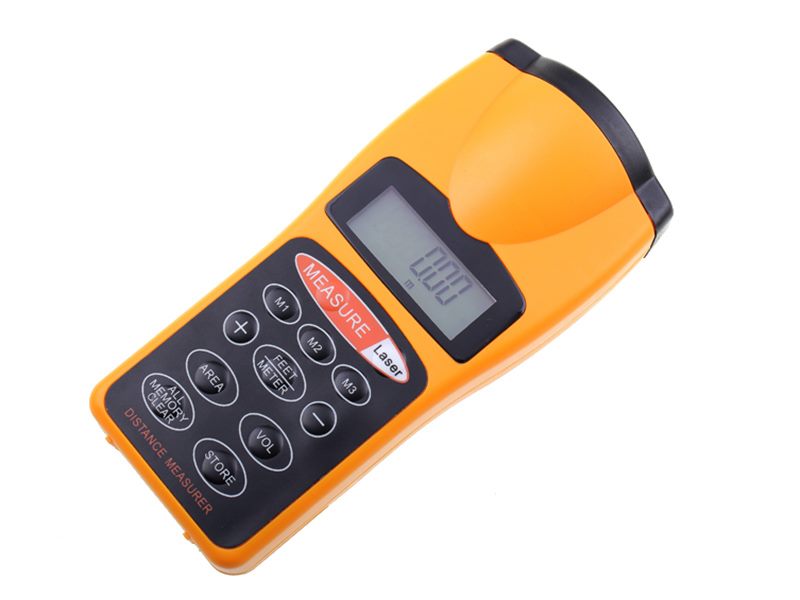 Ultrasonic Laser Distance Measuring Device