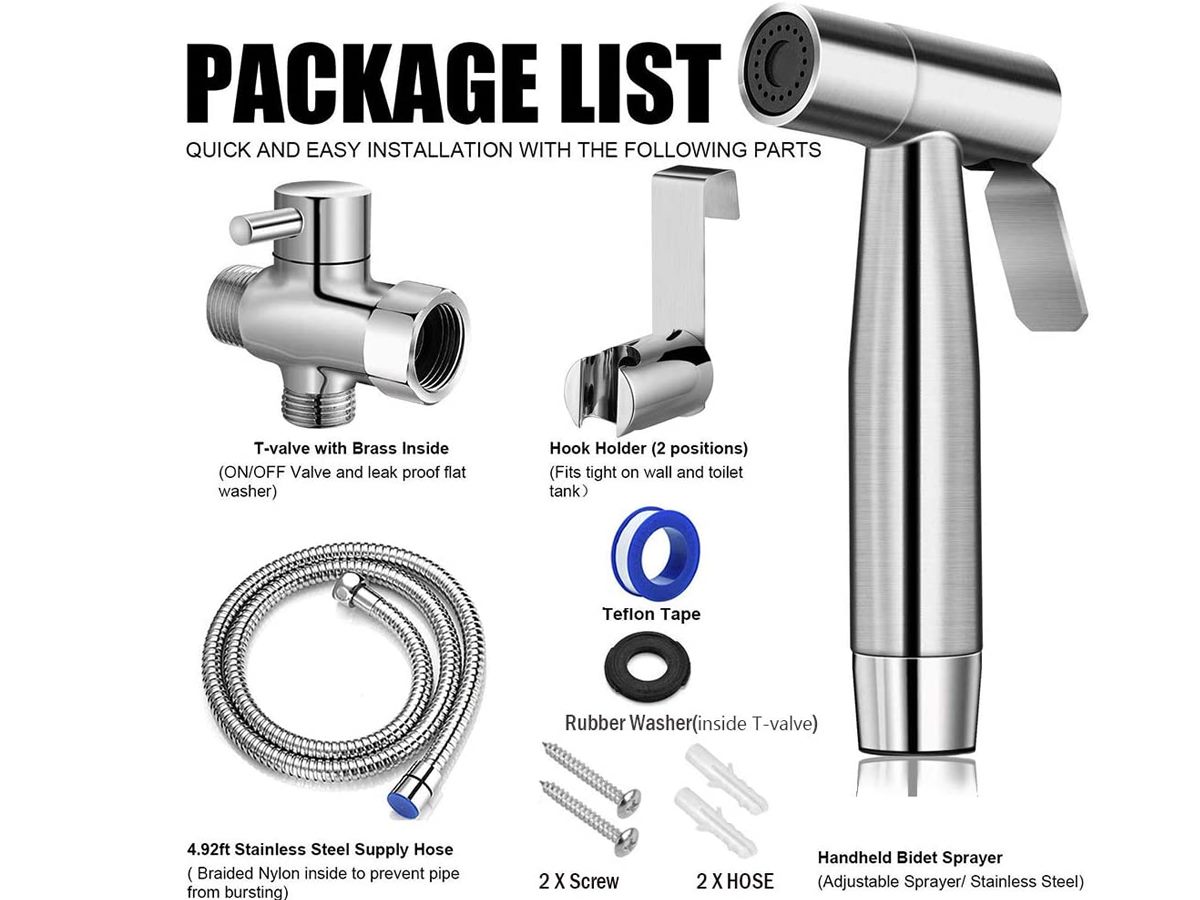 Bidet Spray Gun Kit Bidet Spray Gun Kit