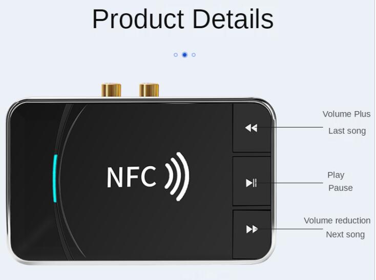 NFC5.0 Bluetooth audio receiver