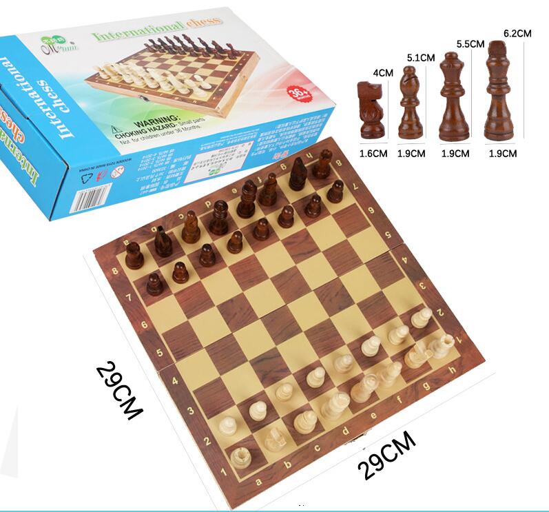 Magnetic Board Chess Wooden Chess