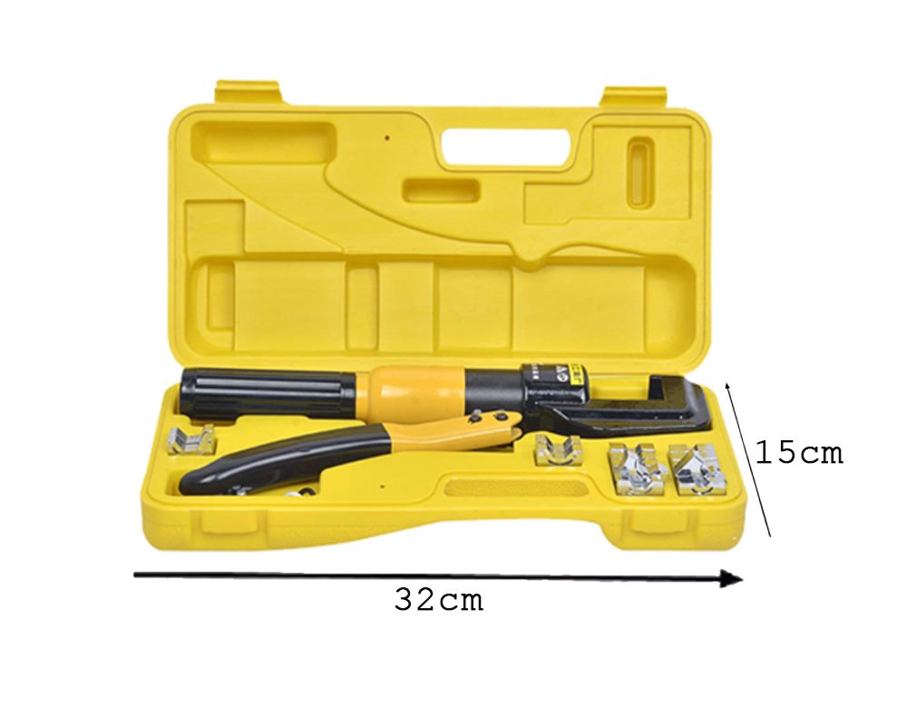 Hydraulic Crimper Cable Tool Kit 8 Ton 4mm - 70mm