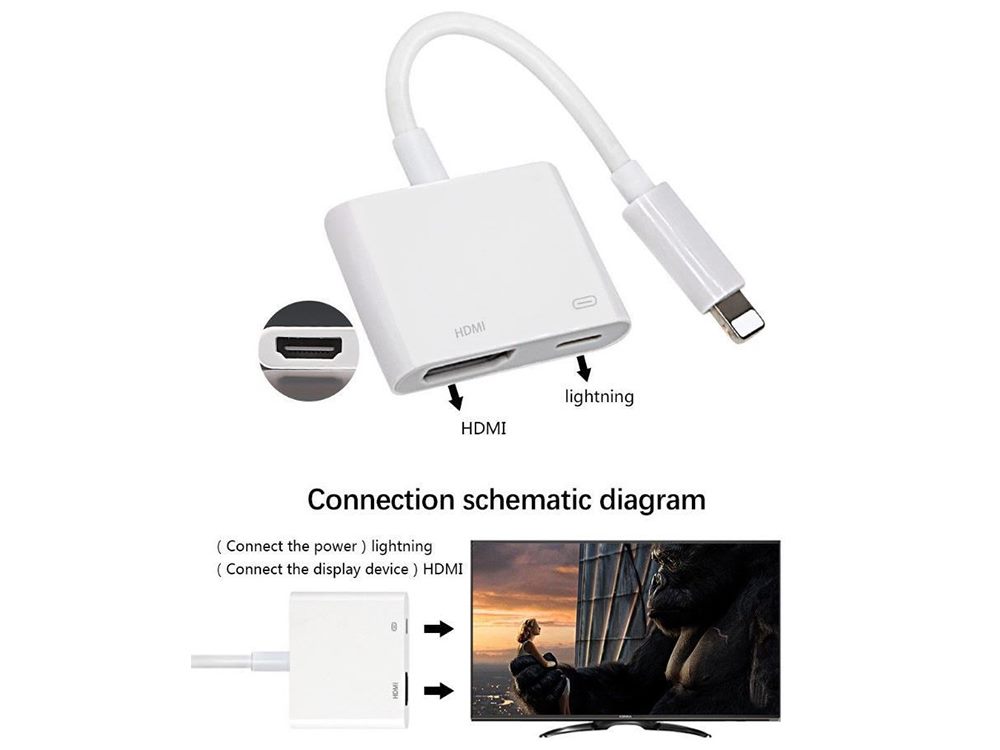 Apple Lightning to HDMI