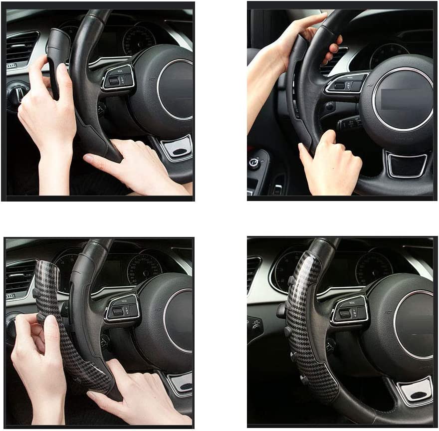 Universal Car Steering Wheel Cover Carbon Fiber Universal Car Steering Wheel Cover Carbon Fiber