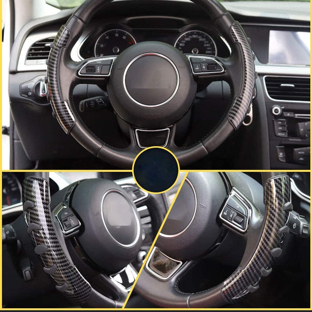 Universal Car Steering Wheel Cover Carbon Fiber Universal Car Steering Wheel Cover Carbon Fiber