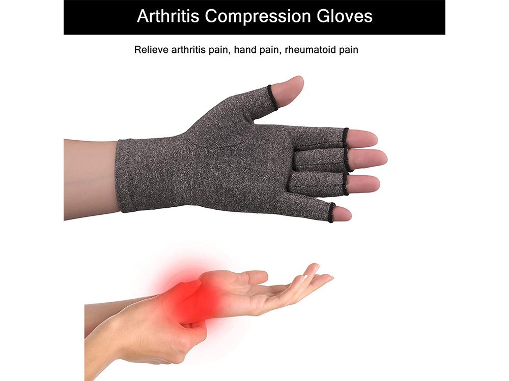 Compression Gloves Large Wrist Brace Support