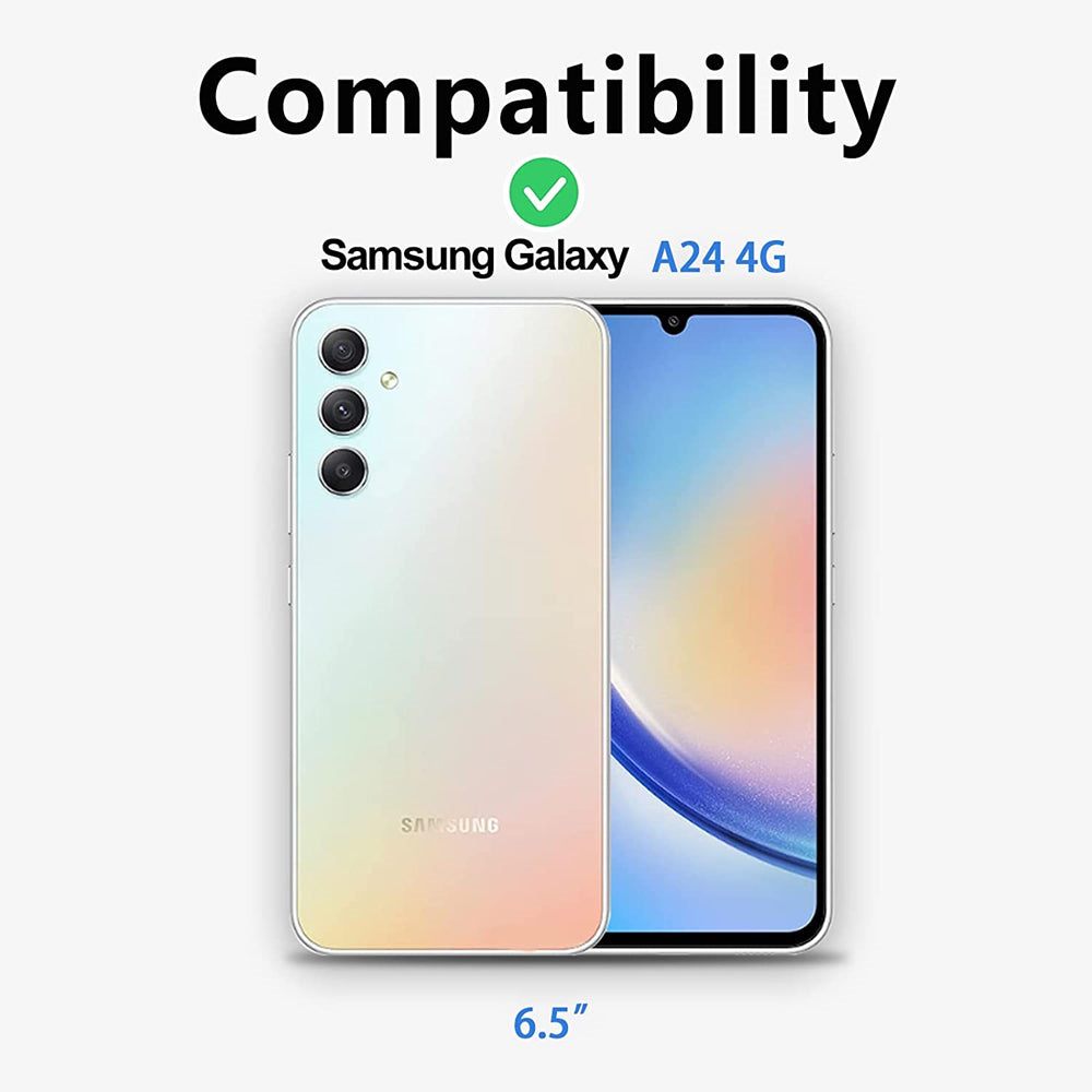 Samsung Galaxy A24 Case Soft Gel Clear Cover