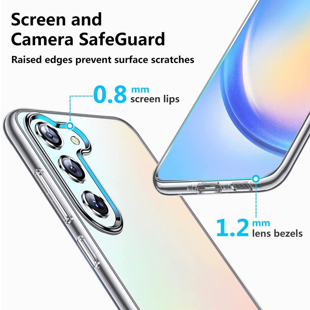 Samsung Galaxy A24 Case Soft Gel Clear Cover