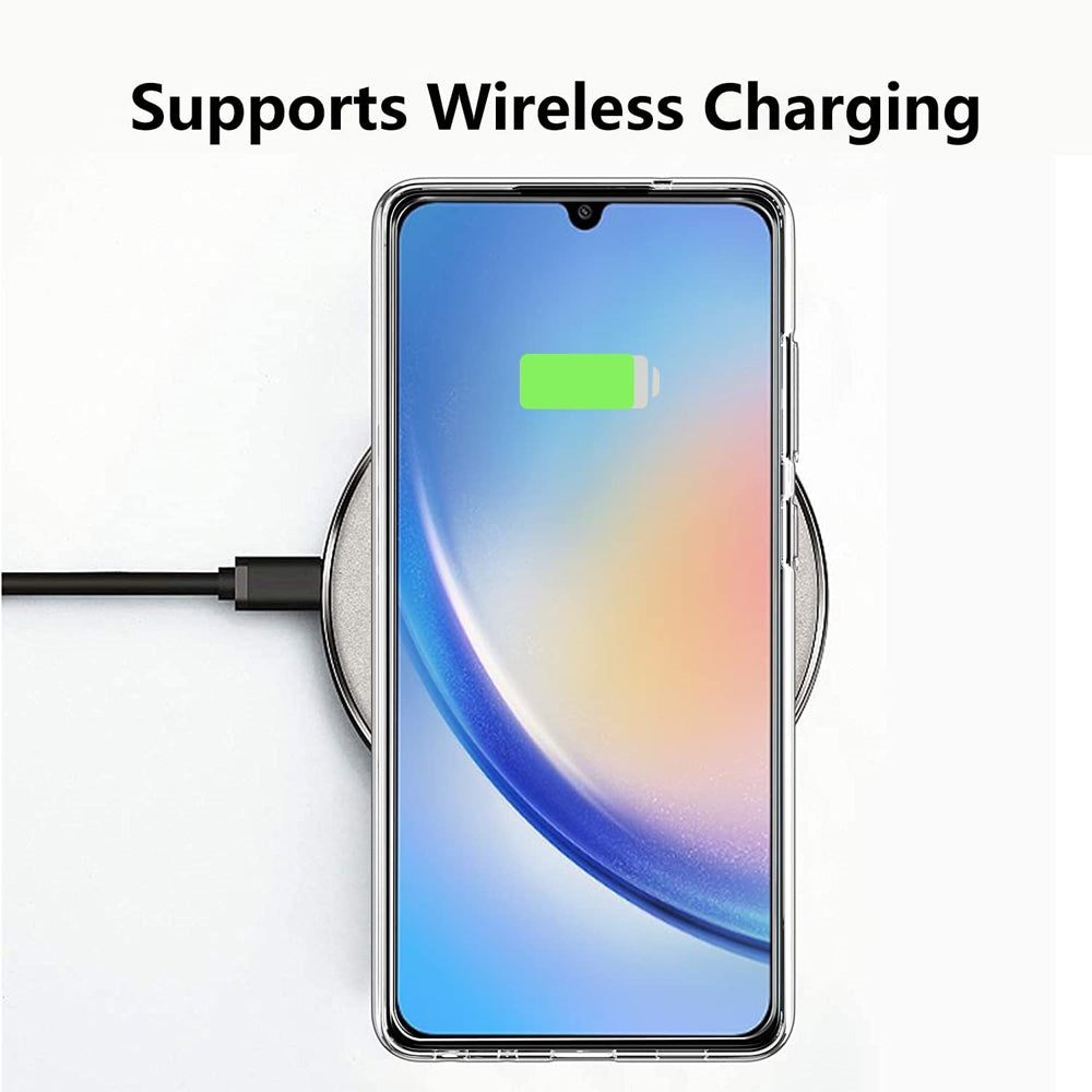 Samsung Galaxy A24 Case Soft Gel Clear Cover