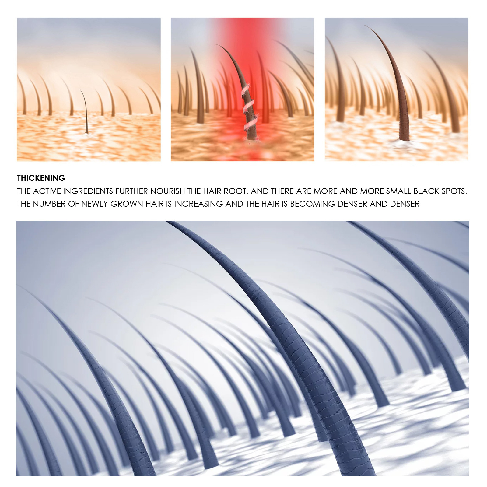 Hair Growth Essence Strengthens Hair Anti-break And Root Damage Hair Growth Essence Strengthens Hair Anti-break And Root Damage