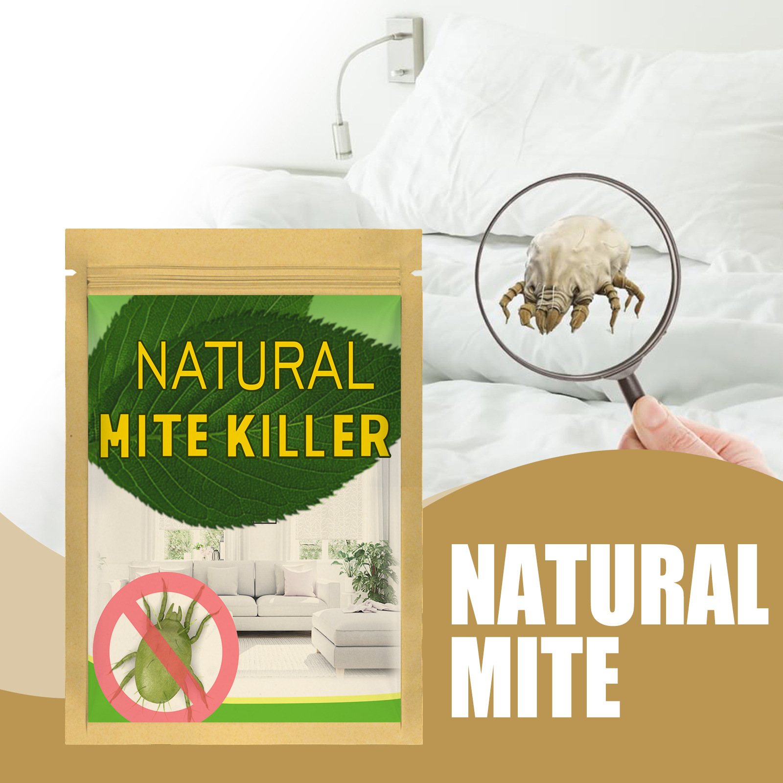 10pcs Bags Dust Mite Killer Mite Eliminator