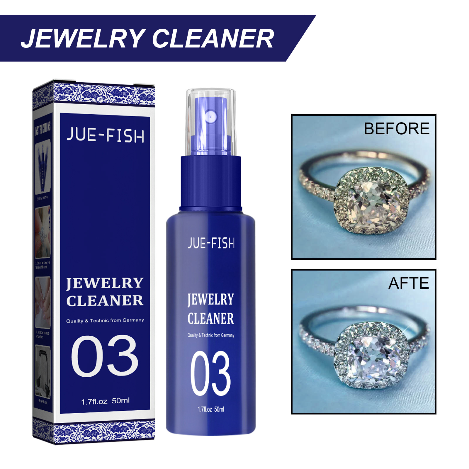 Jewellry Cleaner Cleaning 50ml Jewellry Cleaner Cleaning 50ml