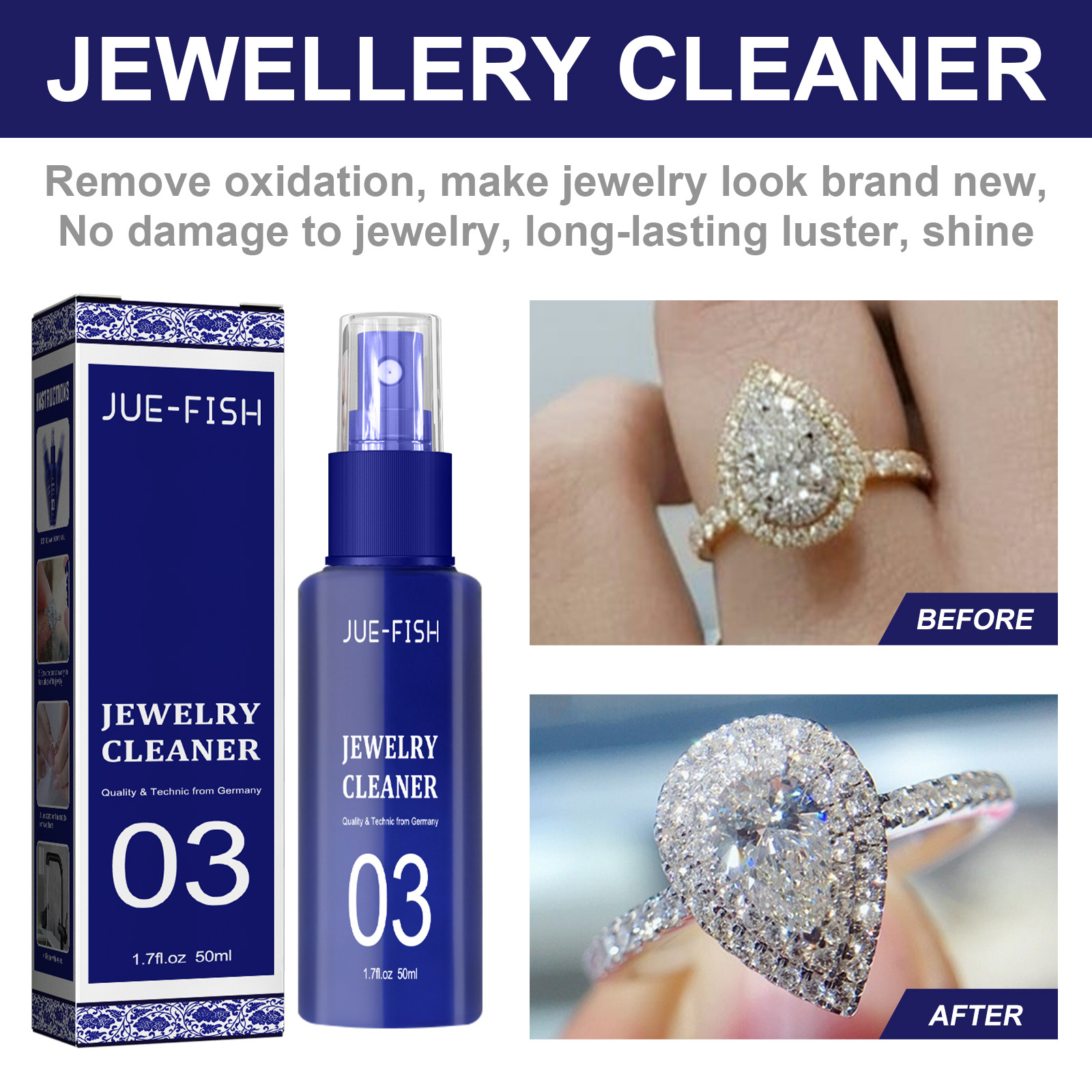 Jewellry Cleaner Cleaning 50ml Jewellry Cleaner Cleaning 50ml