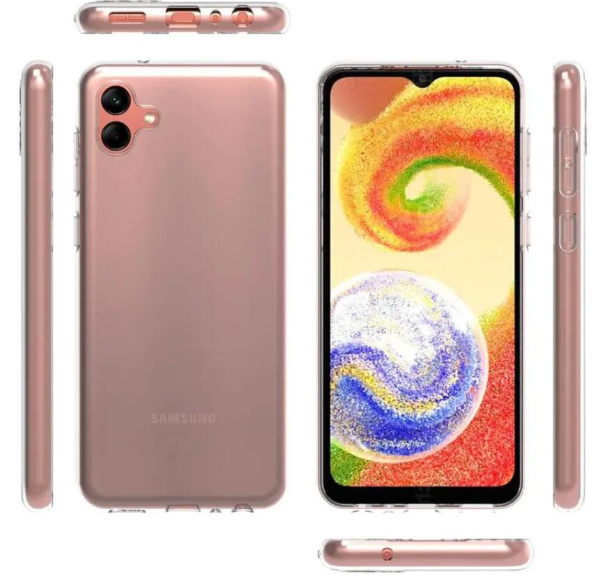 Samsung Galaxy A04 Case Clear Soft Gel Cover