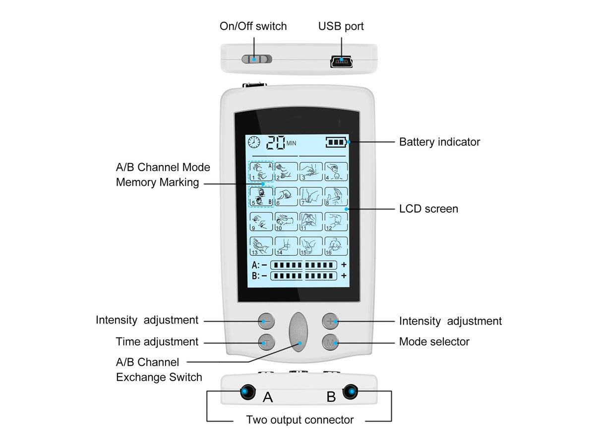 TENS Machine Rechargeable TENS Machine Rechargeable