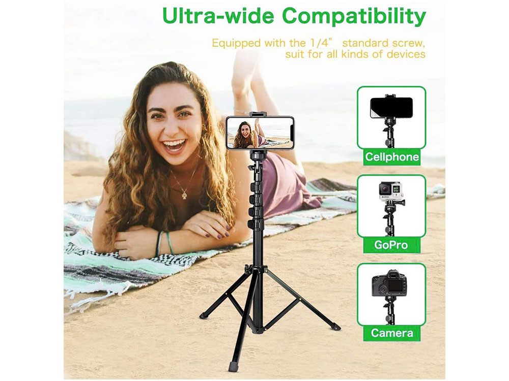 Phone Tripod Stand with Remote Phone Tripod Stand with Remote