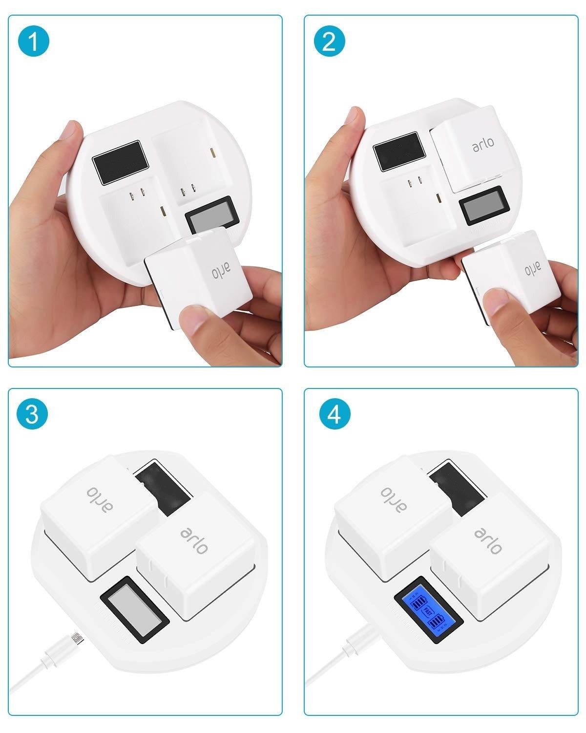 Arlo Battery Charger for Arlo Pro / Pro 2