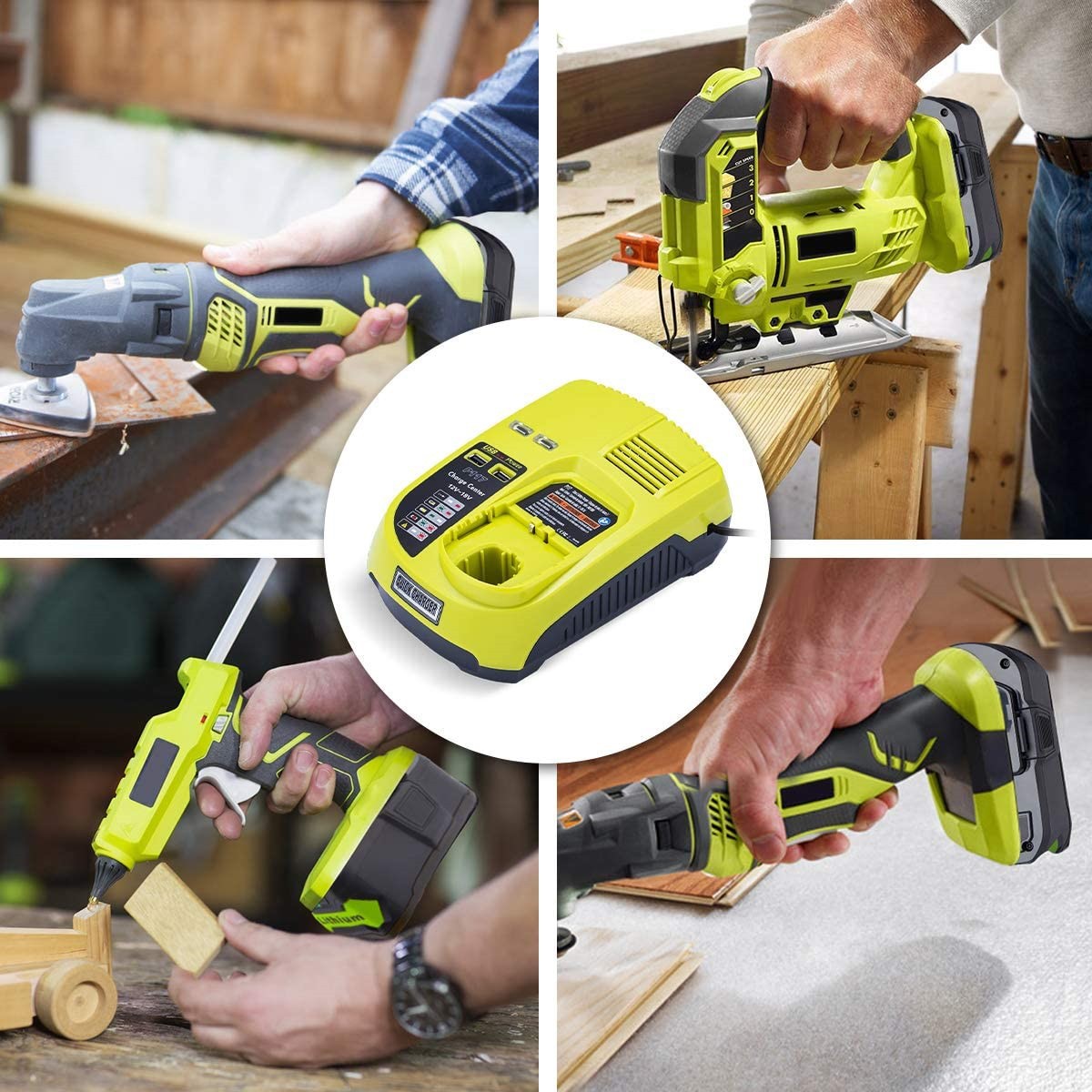 Ryobi Battery Charger 2x USB