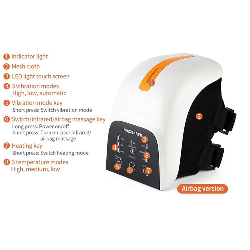 Electric Knee Joint Massager Elbow Heat