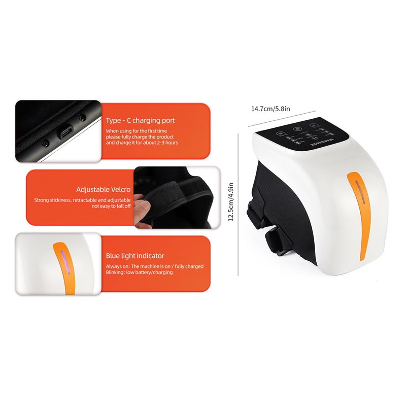 Electric Knee Joint Massager Elbow Heat