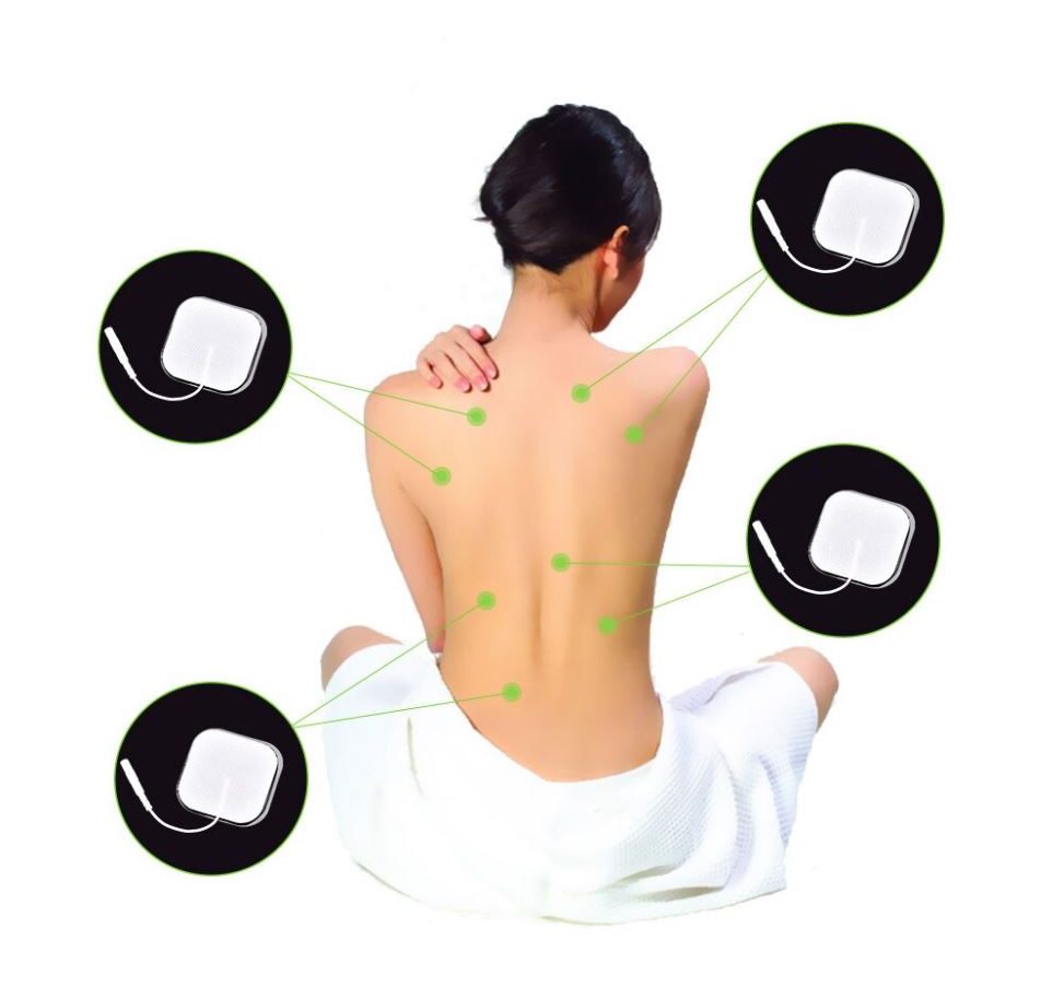 10Pcs Tens Machine Pads 10Pcs Tens Machine Pads