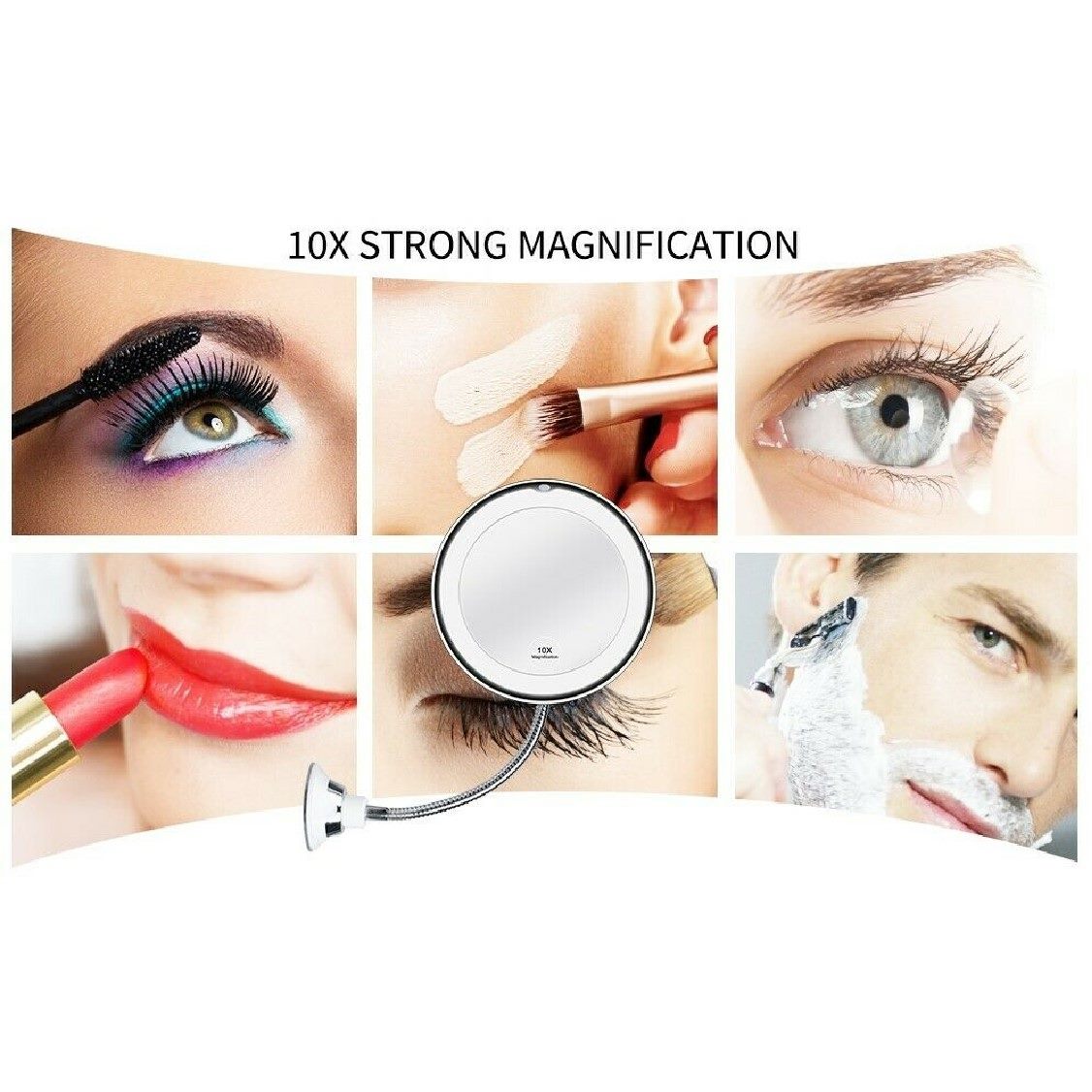 LED Magnifying Makeup Mirror