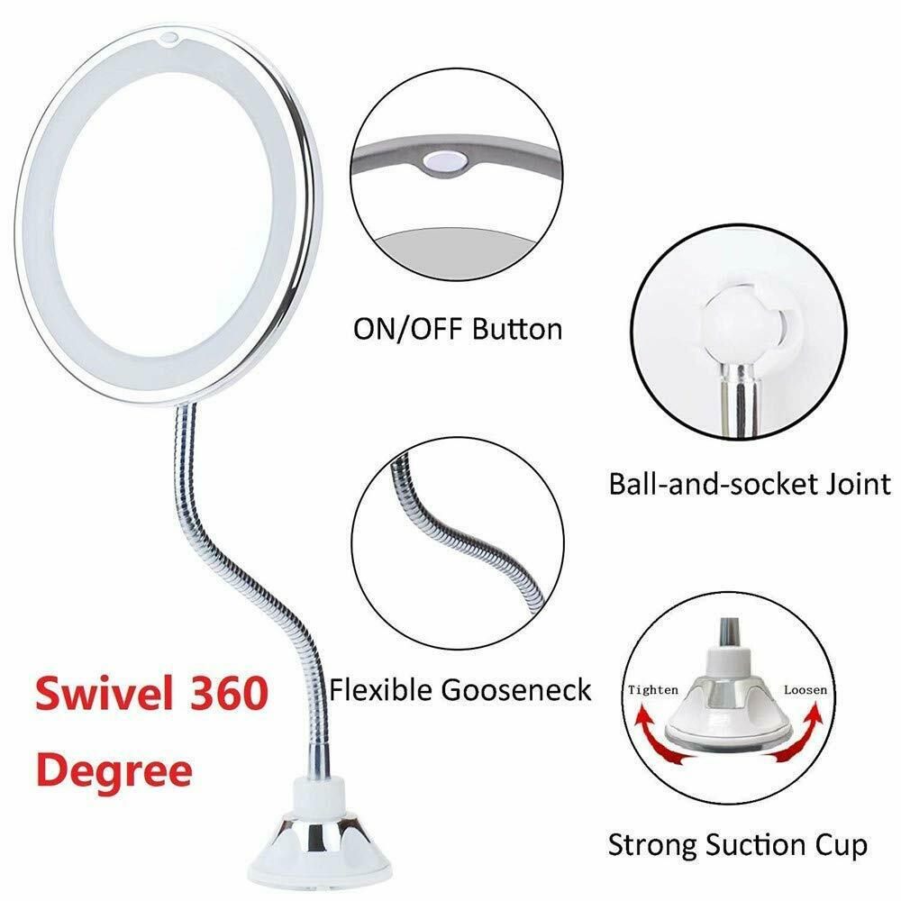 LED Magnifying Makeup Mirror