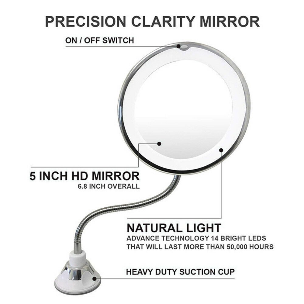 LED Magnifying Makeup Mirror