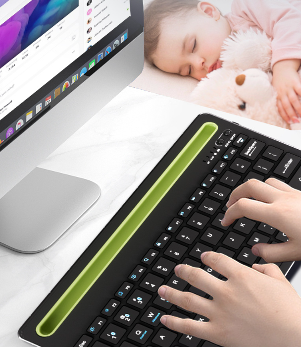 Wireless Bluetooth Keyboard for iOS, Android, Windows Wireless Bluetooth Keyboard for iOS, Android, Windows